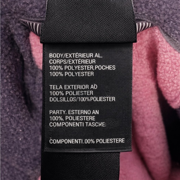 The North Face Pink and Gray Fleece Jacket - Picture 3 of 9